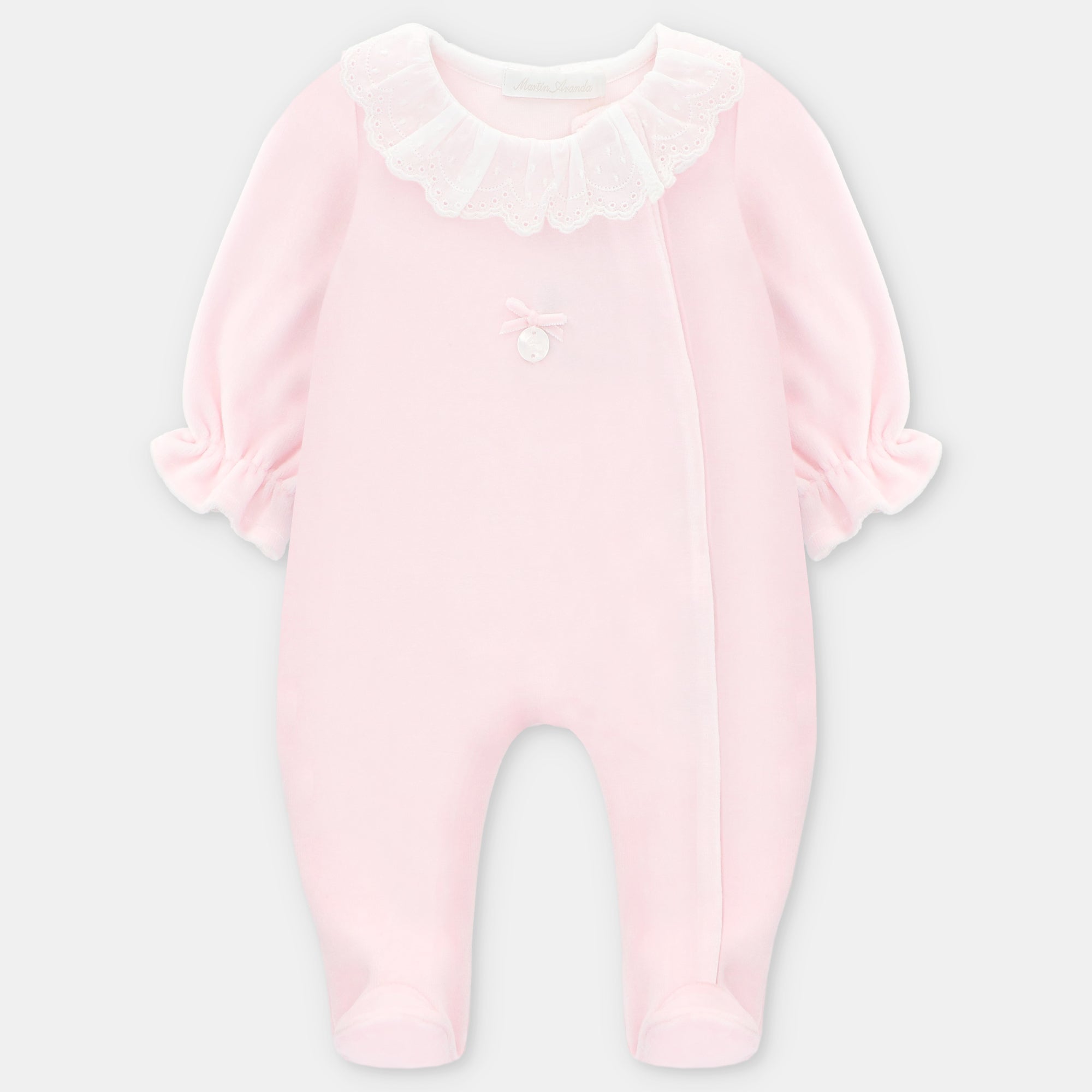 Pelele Largo De Tercio Pelo Y Cotton Home Para Niña