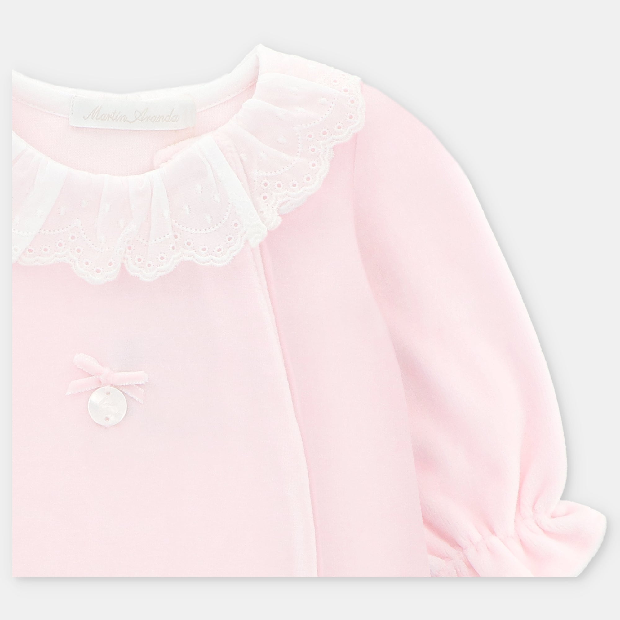 Pelele Largo De Tercio Pelo Y Cotton Home Para Niña