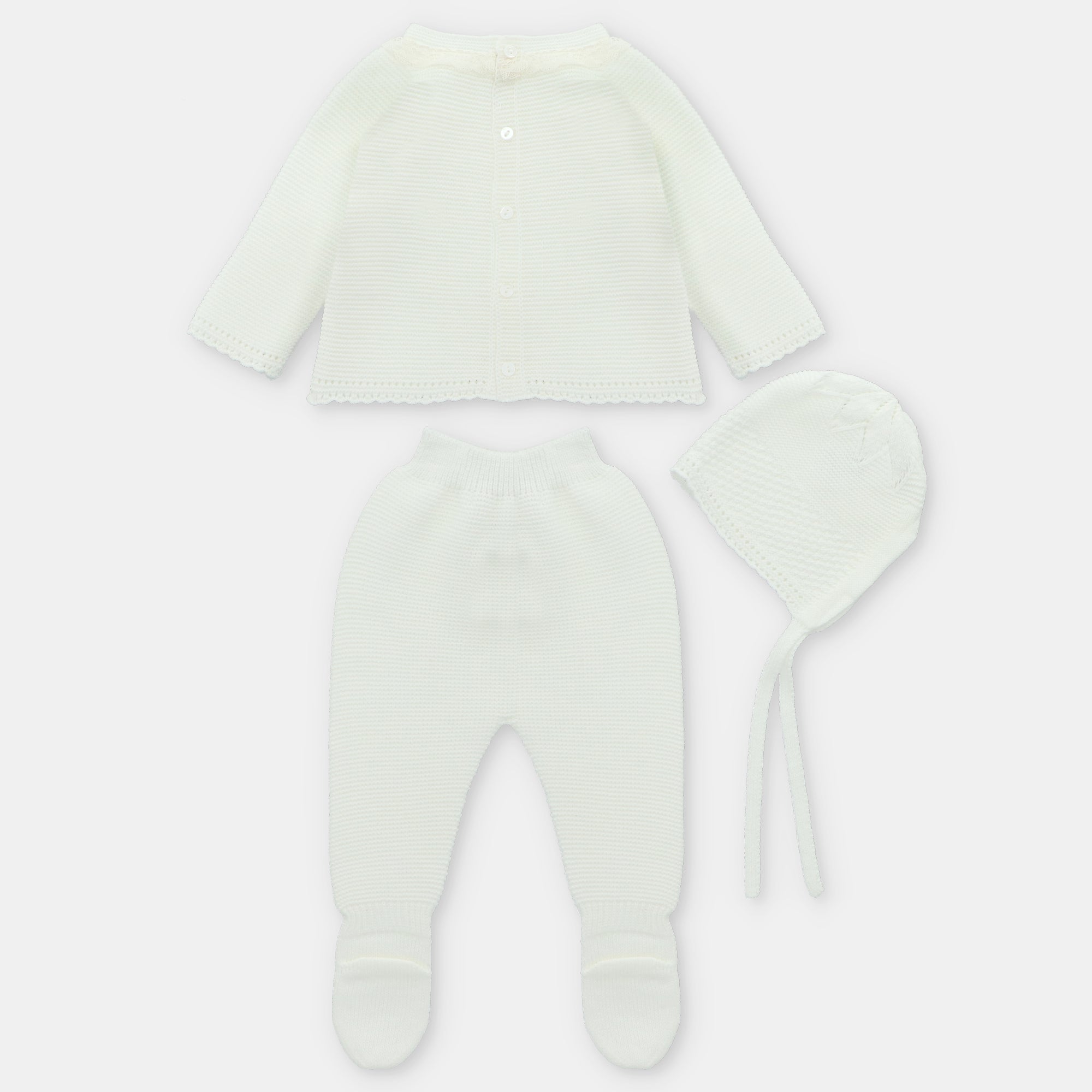 Conjunto De Tres Piezas Para Niña