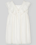 Vestido Organza Plumety Infantil "Ceremonia"