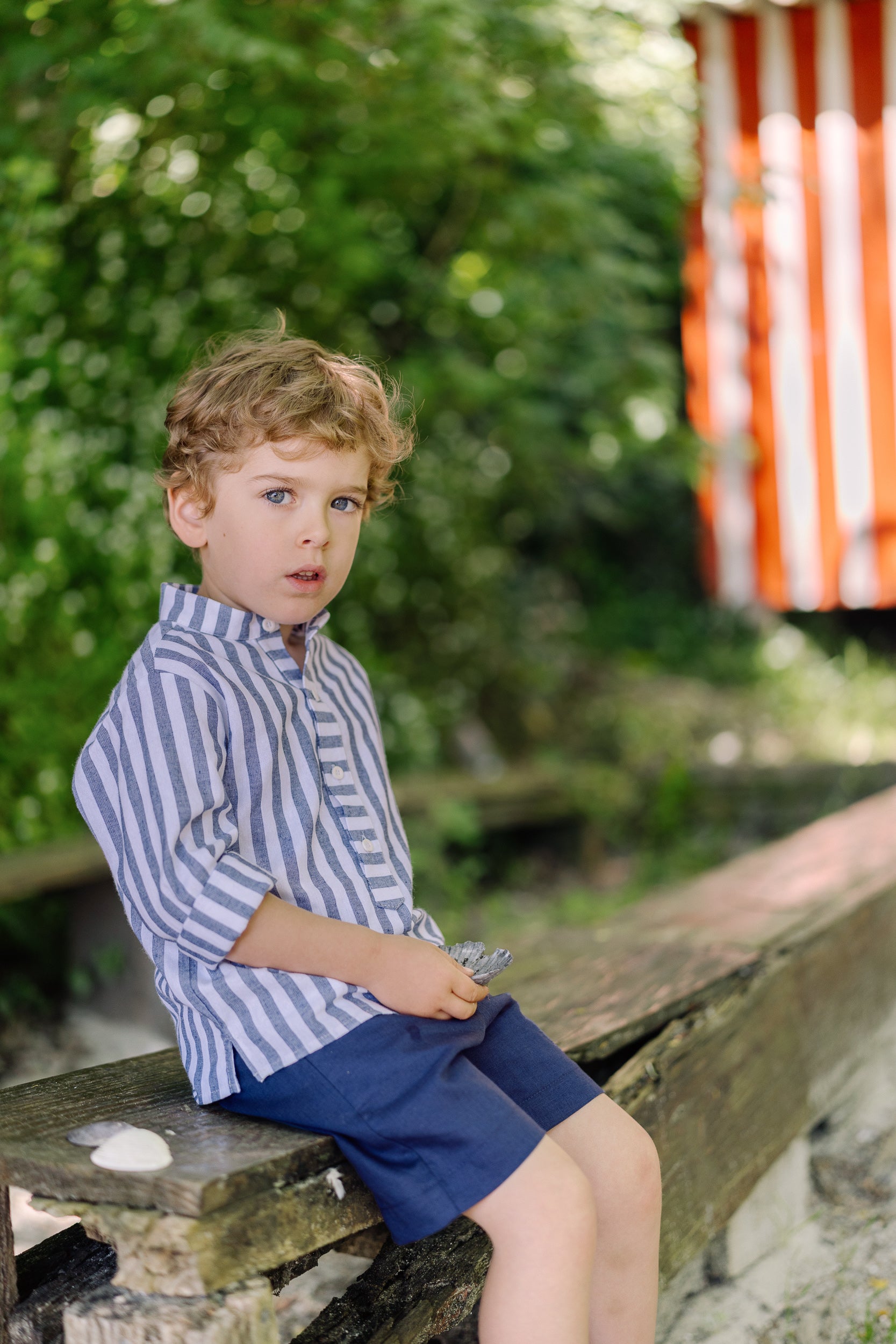 Camisa Rayas Infantil "Eslora"