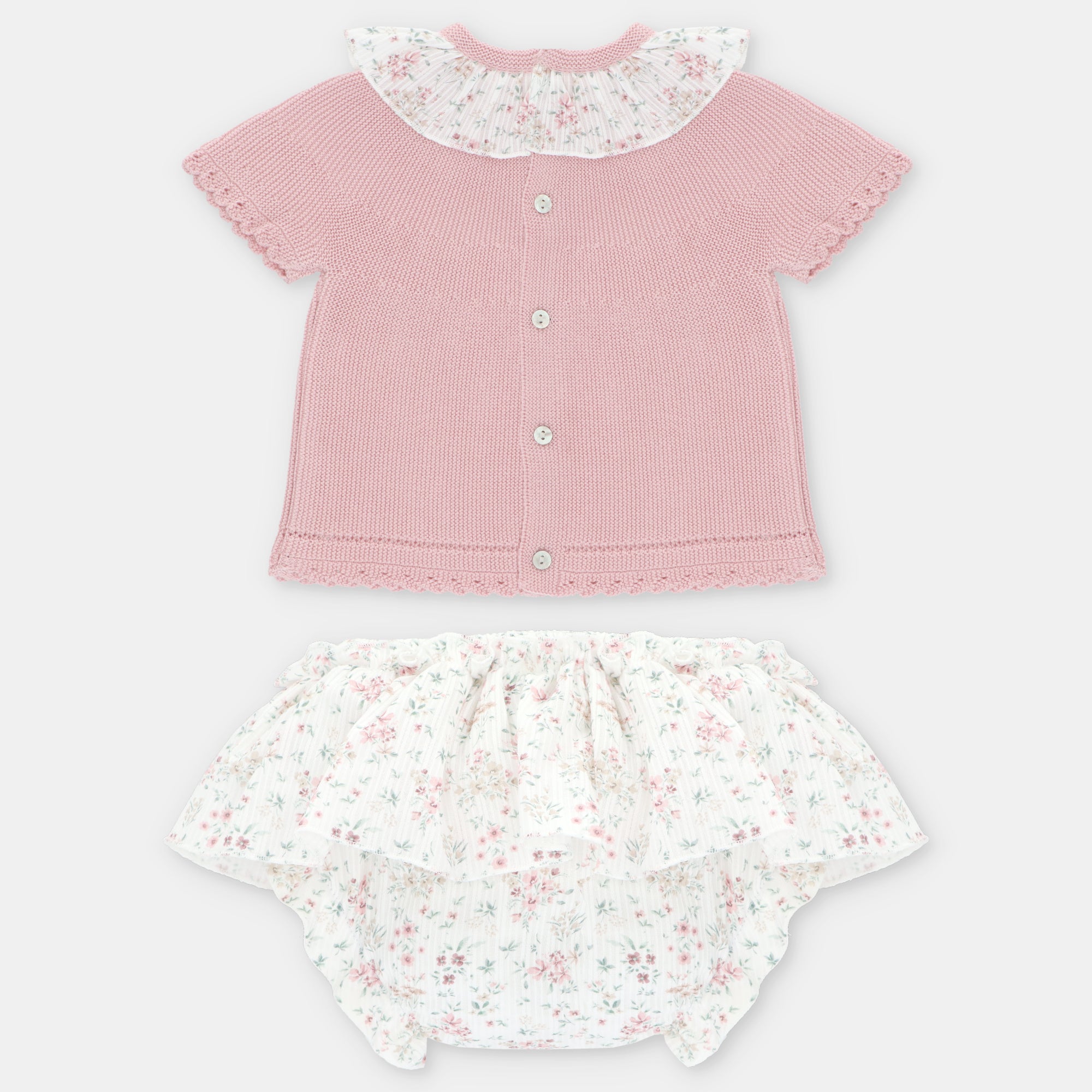 Conjunto Niña Rosa