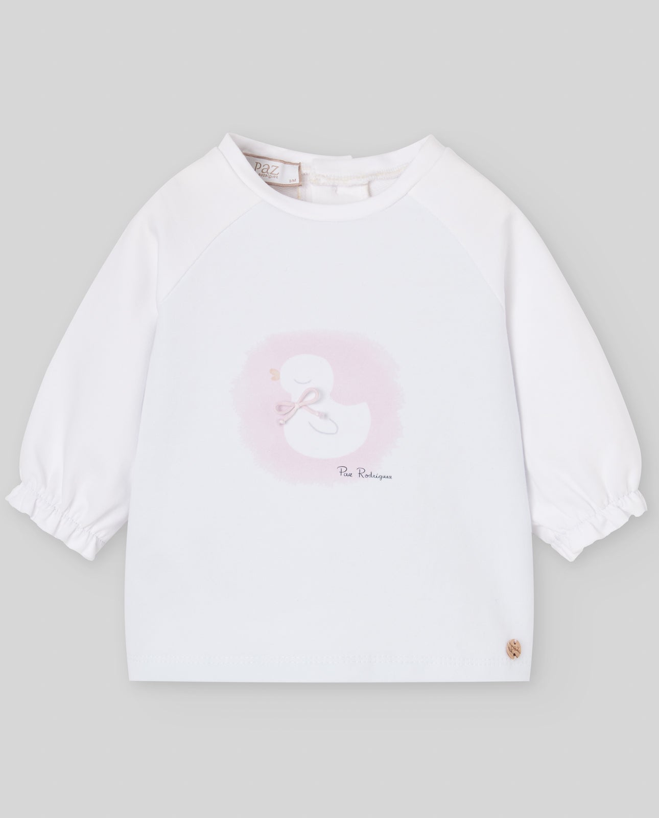 Sudadera Niña Estampada Pato "Cua Cua"