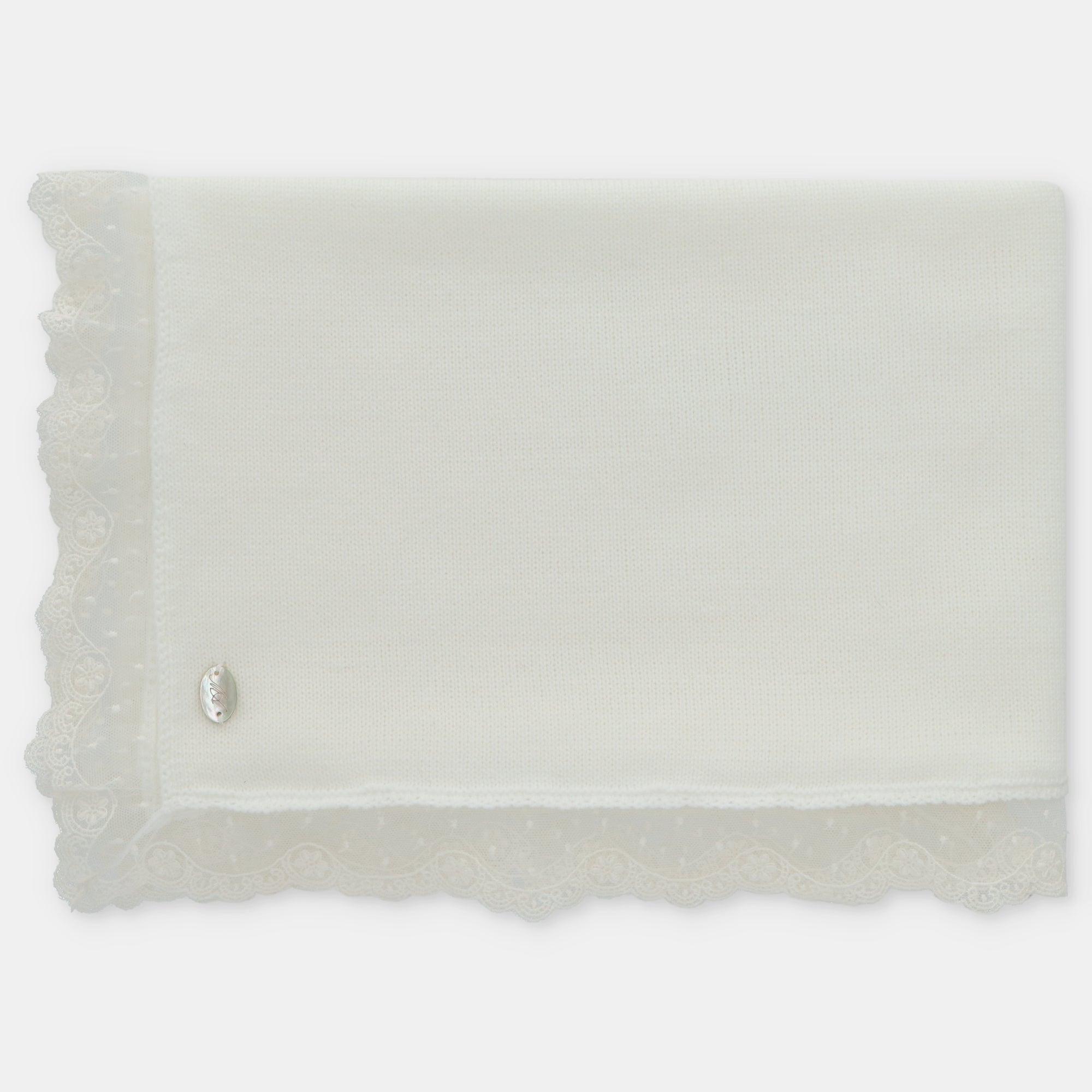 Chal Unisex De Tejido De Punto Derby Puntilla