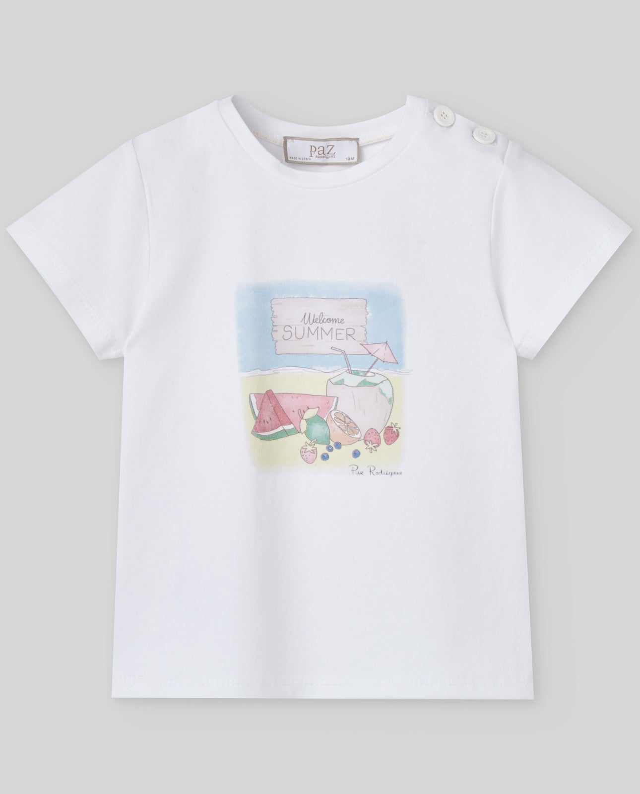 Camiseta Niño Bodegón Playa "Baño"