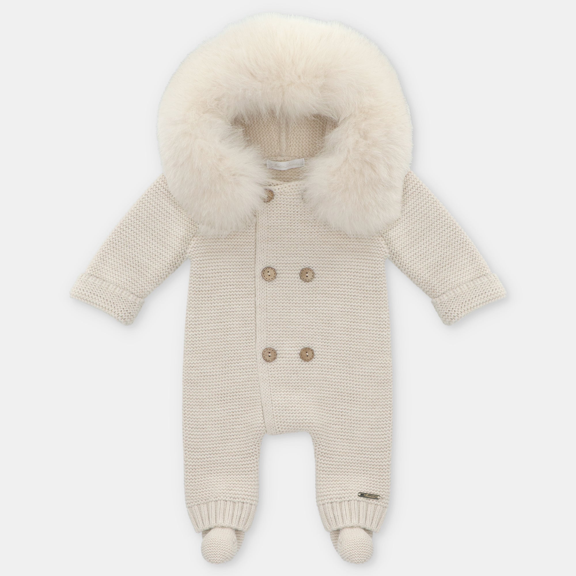 Buzo Unisex De Tejido De Punto Y Pelo Natural