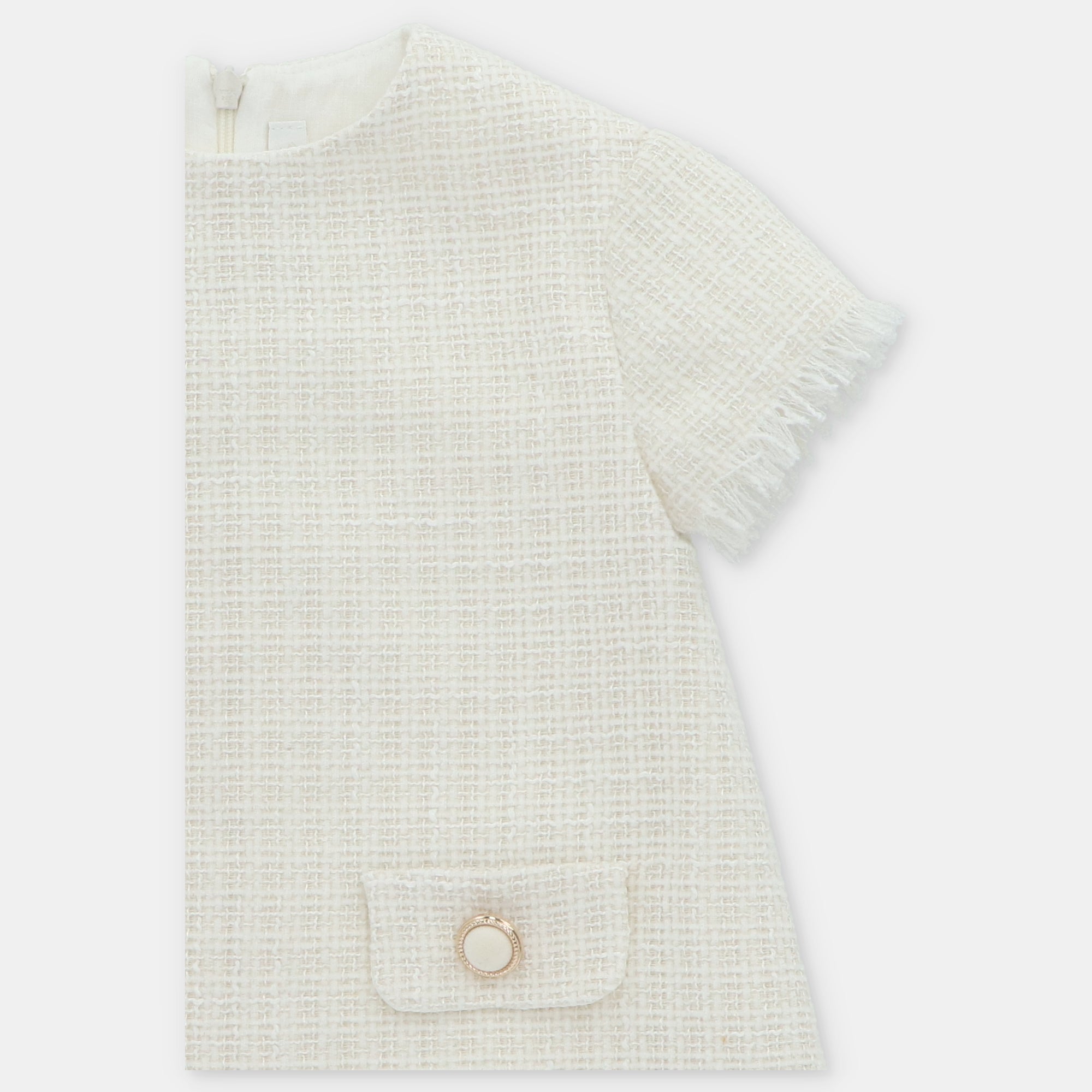 Vestido De Niña Tela Derby