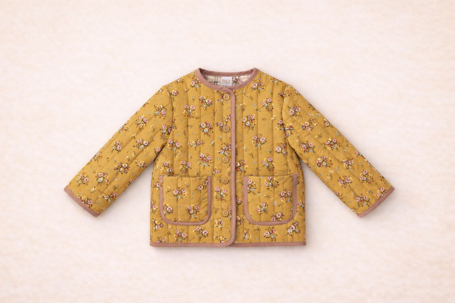 Chaquetón Niña Infantil Reversible Estampado  "Galatea"